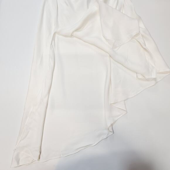 L'Academie Azaria Midi Dress in White & Black - Picture 3 of 12